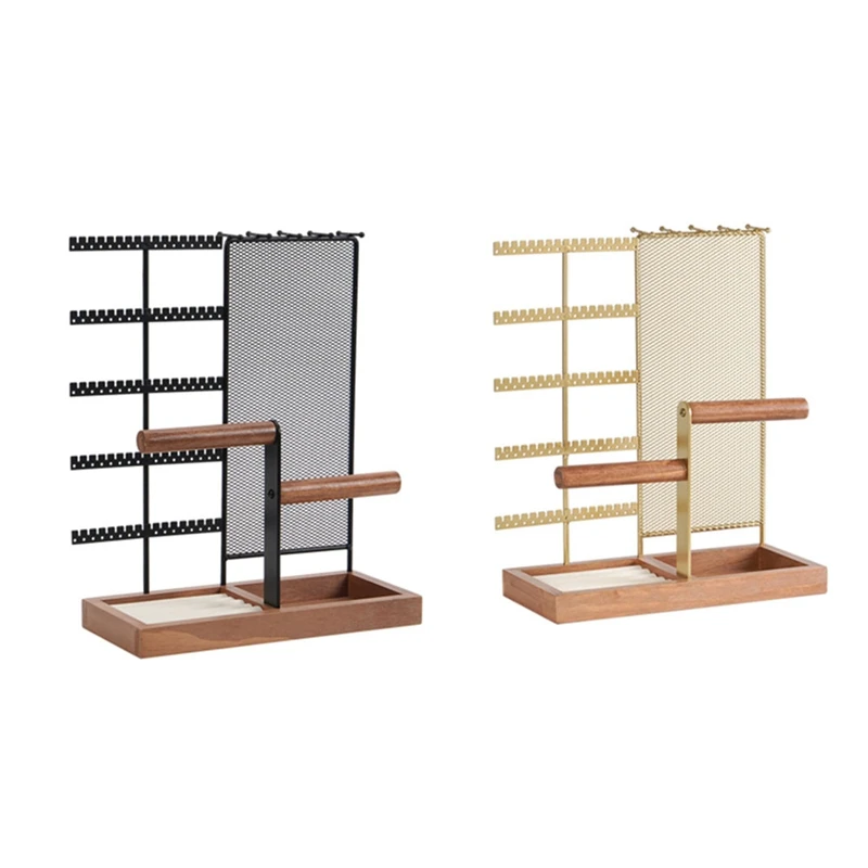 Biaxial Jewelry Stand Removable Solid Wood Base Ring Storage Box Earring Jewelry Rack Necklaces Rings Jewelry Box Easy Install
Biaxial Jewelry Stand Removable Solid Wood Base Ring Storage Box Earring Jewelry Rack Necklaces Rings Jewelry Box Easy Install