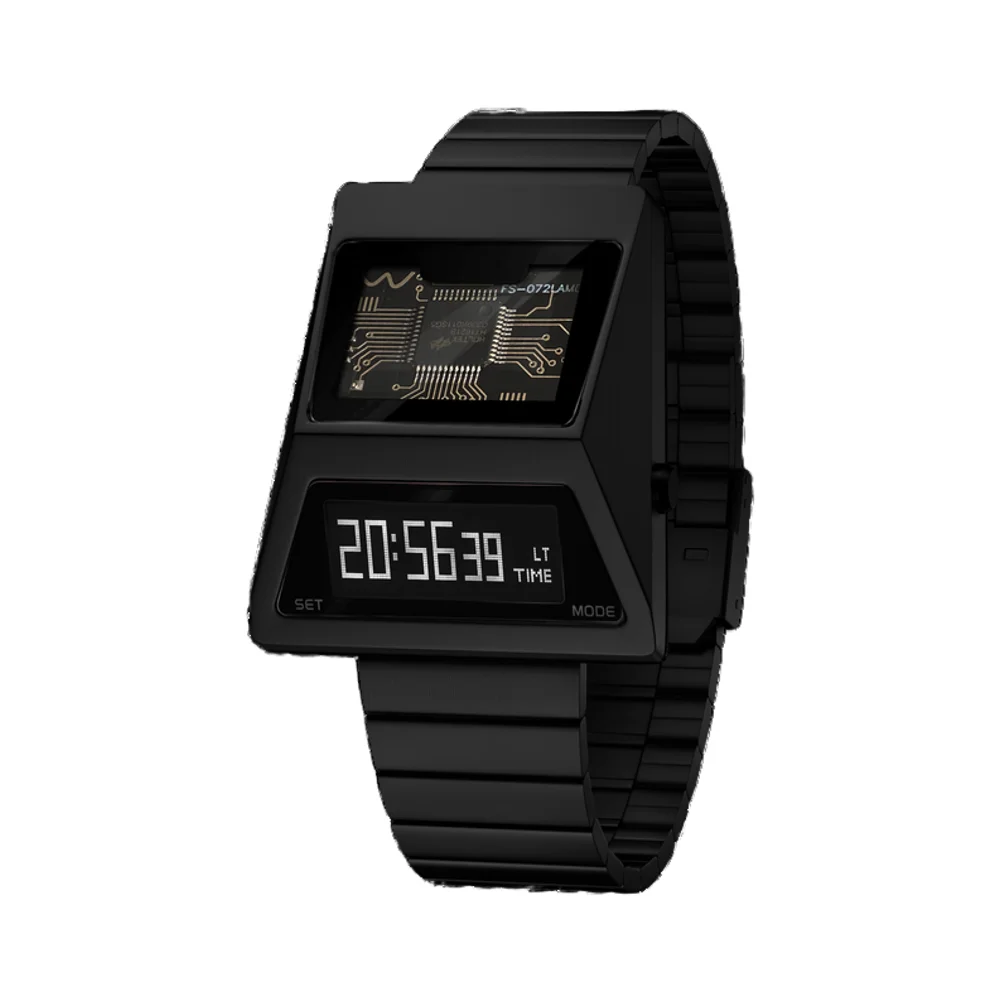 Driver Watch Steel Belt Electronic Watch Retro Future Same Good Things S3000
Driver Watch Steel Belt Electronic Watch Retro Future Same Good Things S3000