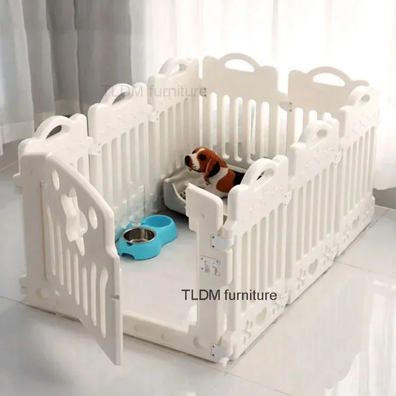 Modern Minimalist Dog Houses Plastic Safety Dog Fence Home Pet Cat Kennel Small Dog Indoor Isolation with Toilet Dog Cage N
Modern Minimalist Dog Houses Plastic Safety Dog Fence Home Pet Cat Kennel Small Dog Indoor Isolation with Toilet Dog Cage N