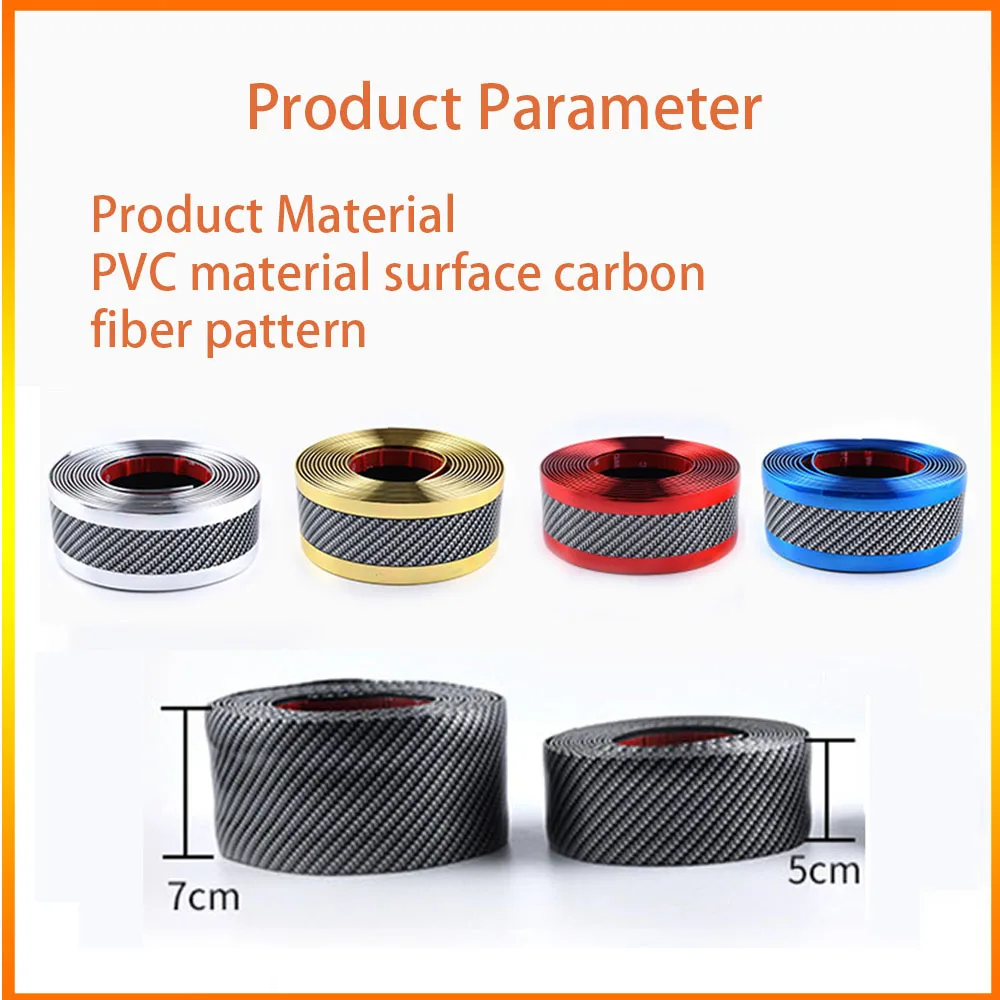 Car Threshold Strip Universal Modification Pedal Decorative Strip Carbon Fiber Patterned Bumper Trunk Guard Nti-collision sticke
Car Threshold Strip Universal Modification Pedal Decorative Strip Carbon Fiber Patterned Bumper Trunk Guard Nti-collision sticke