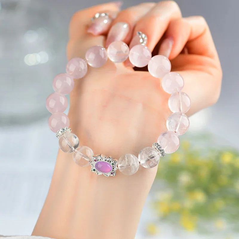 Натуральный звездный розовый кварц, белый фантомный браслет, милая ручная веревка, день рождения лучшего друга
Натуральный звездный розовый кварц, белый фантомный браслет, милая ручная веревка, день рождения лучшего друга