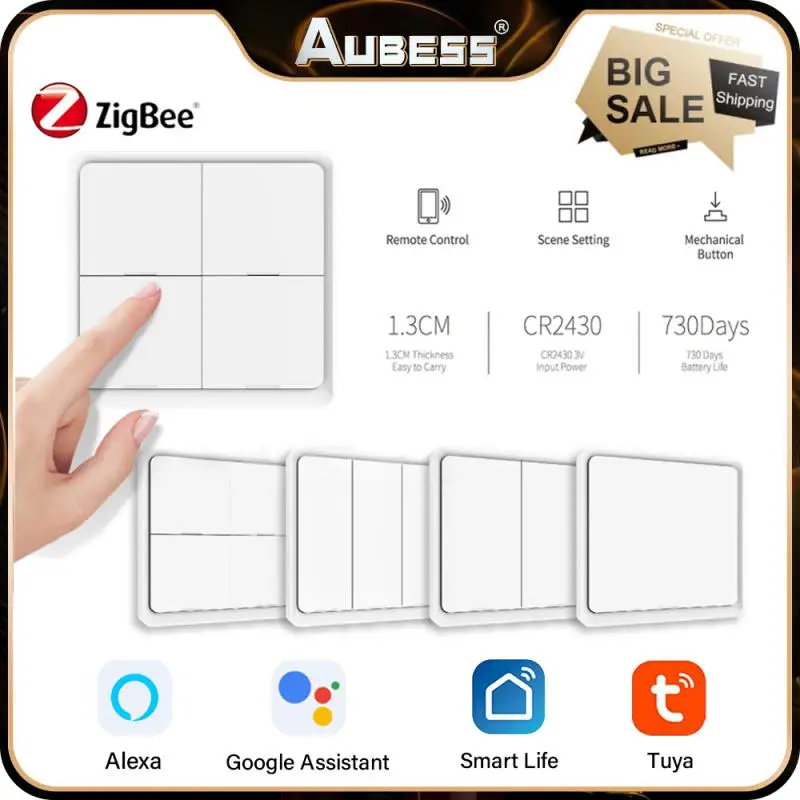 Tuya ZigBee Беспроводной 12 сценический переключатель 4 переключателя кнопочный контроллер умная Автоматизация жизни сценарий поддержка Alexa Google
Tuya ZigBee Беспроводной 12 сценический переключатель 4 переключателя кнопочный контроллер умная Автоматизация жизни сценарий поддержка Alexa Google