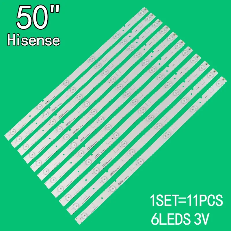 Светодиодная лента подсветки телевизора для LED50EC280JD LED50K20JD SVH500A22-REV05-6LED- 131113
Светодиодная лента подсветки телевизора для LED50EC280JD LED50K20JD SVH500A22-REV05-6LED- 131113