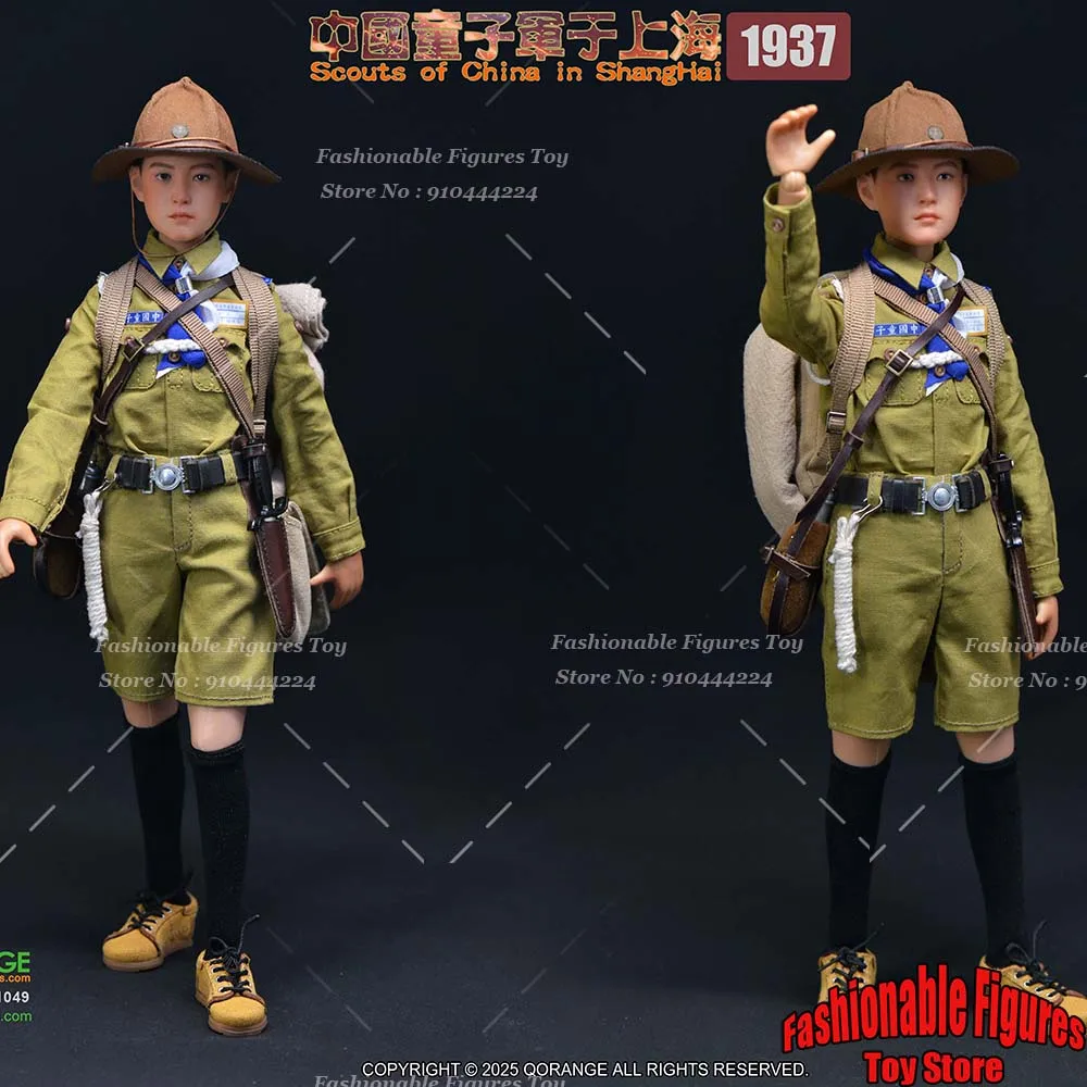 QORANGE QOTOYS QOM-1049 1/6 Men Soldier Scouts Of China In Shanghai Brave Battle Boy Full Set 12Inch Action Figure Model
QORANGE QOTOYS QOM-1049 1/6 Men Soldier Scouts Of China In Shanghai Brave Battle Boy Full Set 12Inch Action Figure Model
