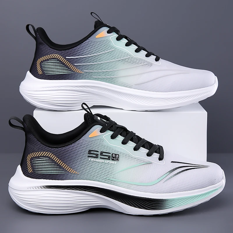 New men's shoes for summer and autumn, casual breathable mesh sports and casual shoes, soft-soled lightweight running shoes
New men's shoes for summer and autumn, casual breathable mesh sports and casual shoes, soft-soled lightweight running shoes