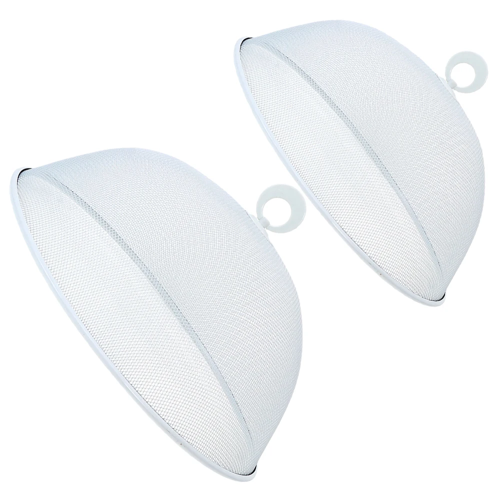 2pcs Food Protection Tent Dust-proof Mesh Covers for Vegetable Serving Iron Cover Kitchen Household Dining Table
2pcs Food Protection Tent Dust-proof Mesh Covers for Vegetable Serving Iron Cover Kitchen Household Dining Table
