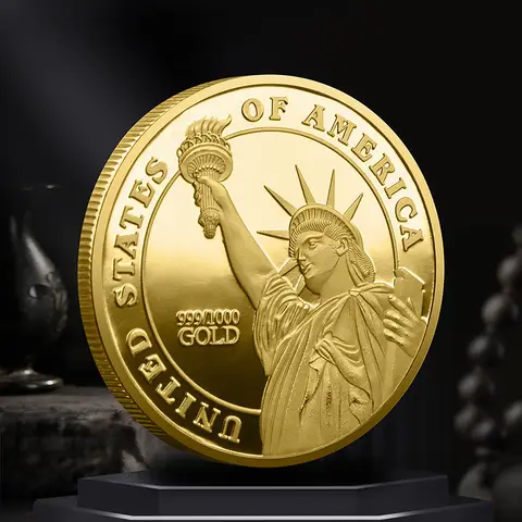 9/11 Statue of Liberty Commemorative Coin Metal Crafts Commemorative Medal Coin Souvenir