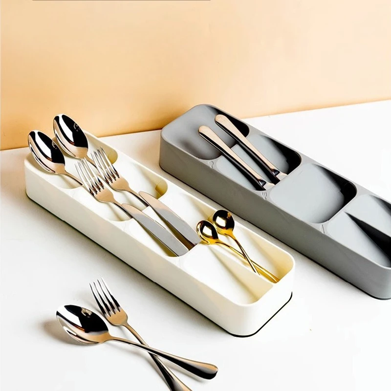 Multi-purpose Cutlery Storage Tray Cutlery Fork Spoon Compartmentalized Organizer Kitchen Drawer Categorized Storage Boxes
Multi-purpose Cutlery Storage Tray Cutlery Fork Spoon Compartmentalized Organizer Kitchen Drawer Categorized Storage Boxes