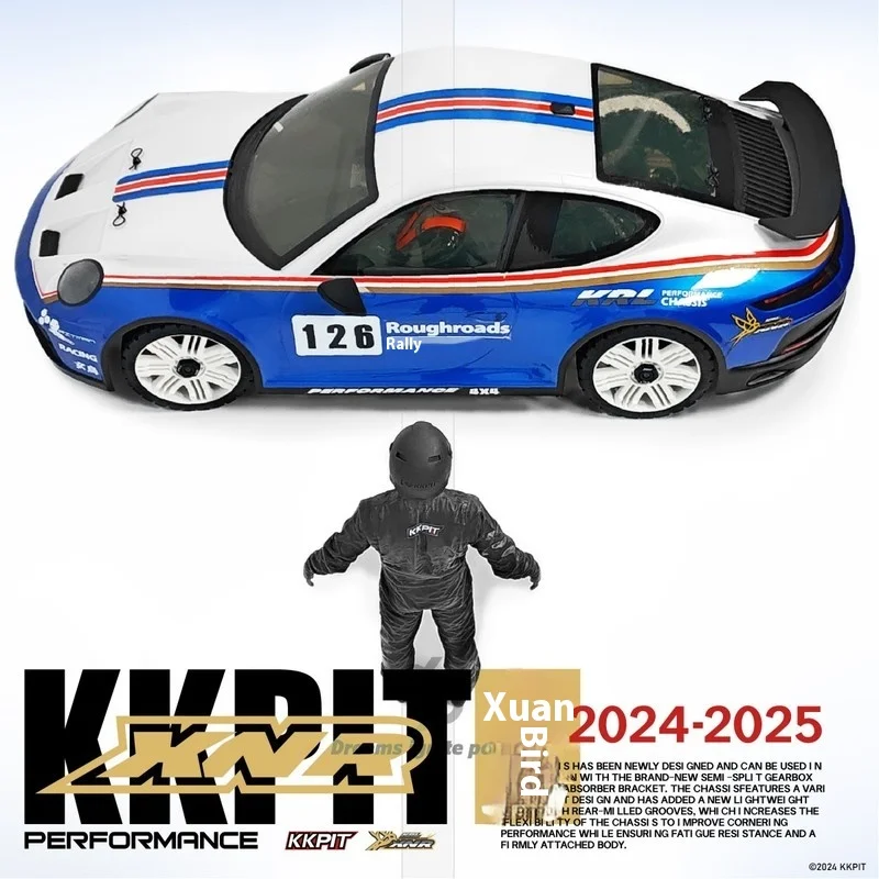 KKPIT KRL Platform XNR Crow 1/7 Off-Road Electric Four-Wheel Drive RC Car Frame Version Kit Cross-Border Competition Vehicle
KKPIT KRL Platform XNR Crow 1/7 Off-Road Electric Four-Wheel Drive RC Car Frame Version Kit Cross-Border Competition Vehicle