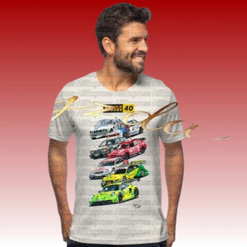 DTM_40th Anniversary Champion T-shirt Motorcycle Racing Men's and Women's Outdoor Sports Leisure Cycling T-shirt Comfortable
DTM_40th Anniversary Champion T-shirt Motorcycle Racing Men's and Women's Outdoor Sports Leisure Cycling T-shirt Comfortable