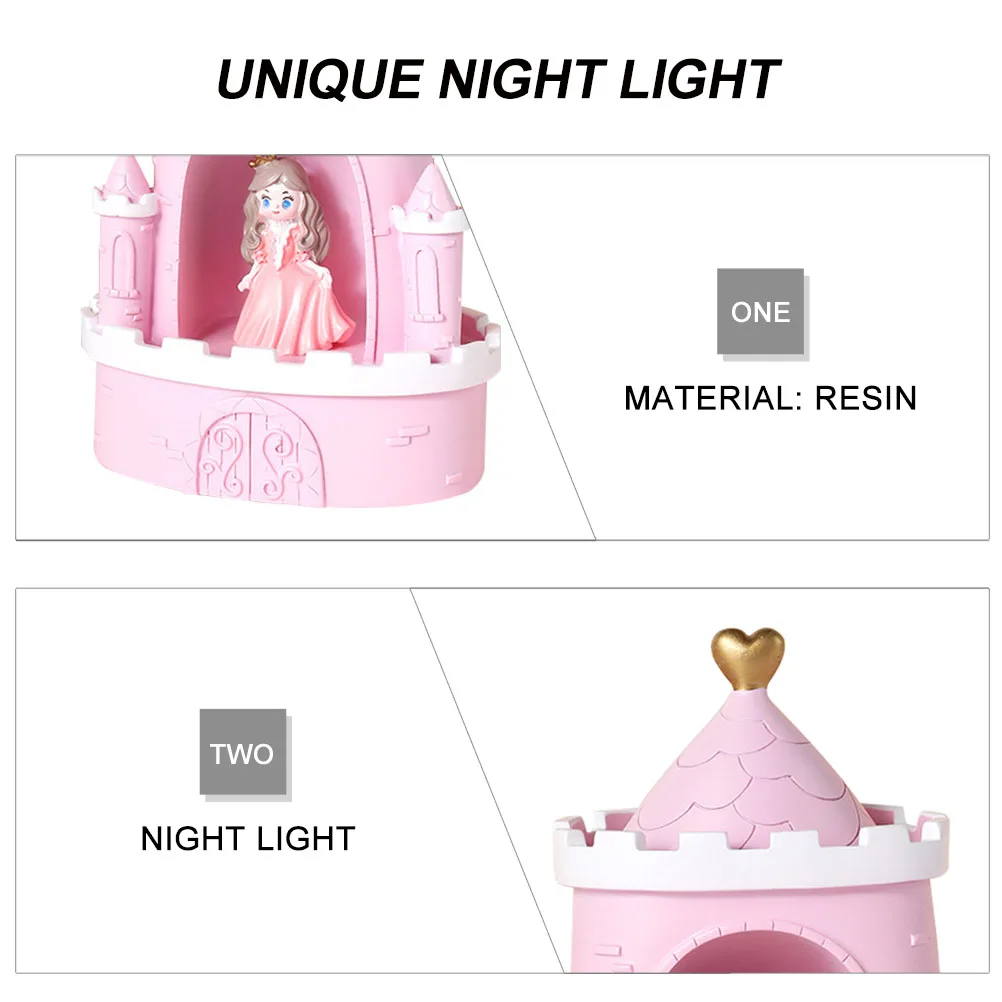 Castle Night Resin Lamp for Kids Bedroom Decor Small Table Lamp Portable Cartoon Design Home Delicate Night Light Lighting
Castle Night Resin Lamp for Kids Bedroom Decor Small Table Lamp Portable Cartoon Design Home Delicate Night Light Lighting