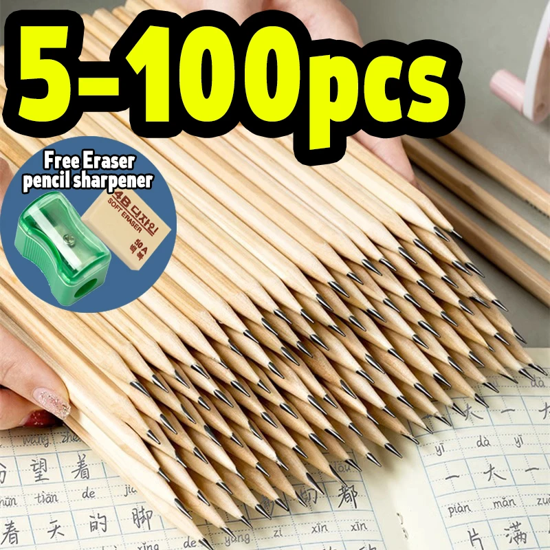 5-100Pcs Hexagon Wooden Pencil HB Posture Correction Pencil School Office Stationery Professional Exam Drawing Pencil
5-100Pcs Hexagon Wooden Pencil HB Posture Correction Pencil School Office Stationery Professional Exam Drawing Pencil
