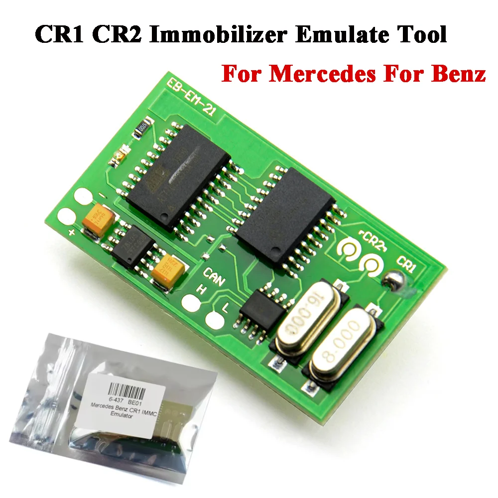 2025 Newst CR1 CR2 Immobilizer Emulate Tool For Mercedes For Benz IMMO Emulator Remove Immobiliser system
2025 Newst CR1 CR2 Immobilizer Emulate Tool For Mercedes For Benz IMMO Emulator Remove Immobiliser system