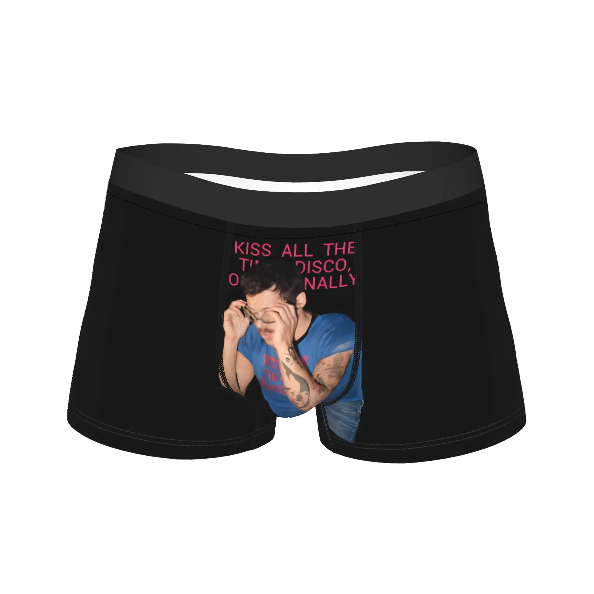 Harrys Style Kiss All The Time Disco Occasionally Disco Ball Boxer Brief Underwear Quality Male Elastic Boxershorts Panties
Harrys Style Kiss All The Time Disco Occasionally Disco Ball Boxer Brief Underwear Quality Male Elastic Boxershorts Panties
