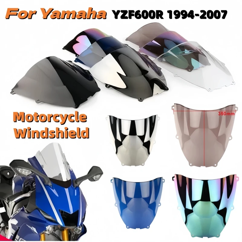For Yamaha YZF600R Motorcycle Windshield Windproof Mirror Windshield Windguide Plate for Yamaha YZF 600 R 1994-2005 2006 2007
For Yamaha YZF600R Motorcycle Windshield Windproof Mirror Windshield Windguide Plate for Yamaha YZF 600 R 1994-2005 2006 2007