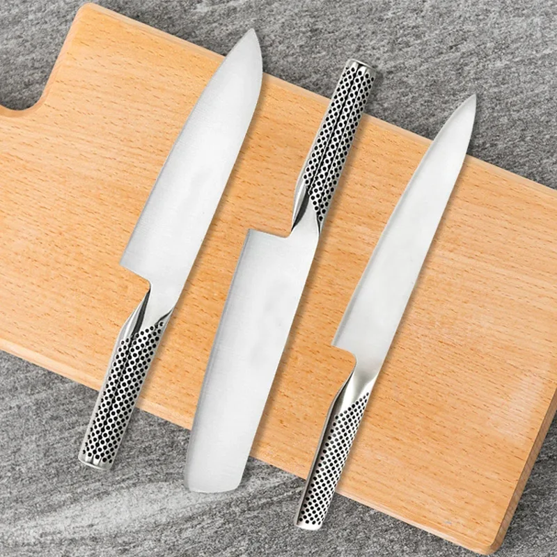 Professiona Chinese Chef Knife Gyuto Knife Kitchen Meat Cleaver Slicing Vegetable Sushi Knife Kitchen Knife Cleaver Cutter Tools
Professiona Chinese Chef Knife Gyuto Knife Kitchen Meat Cleaver Slicing Vegetable Sushi Knife Kitchen Knife Cleaver Cutter Tools