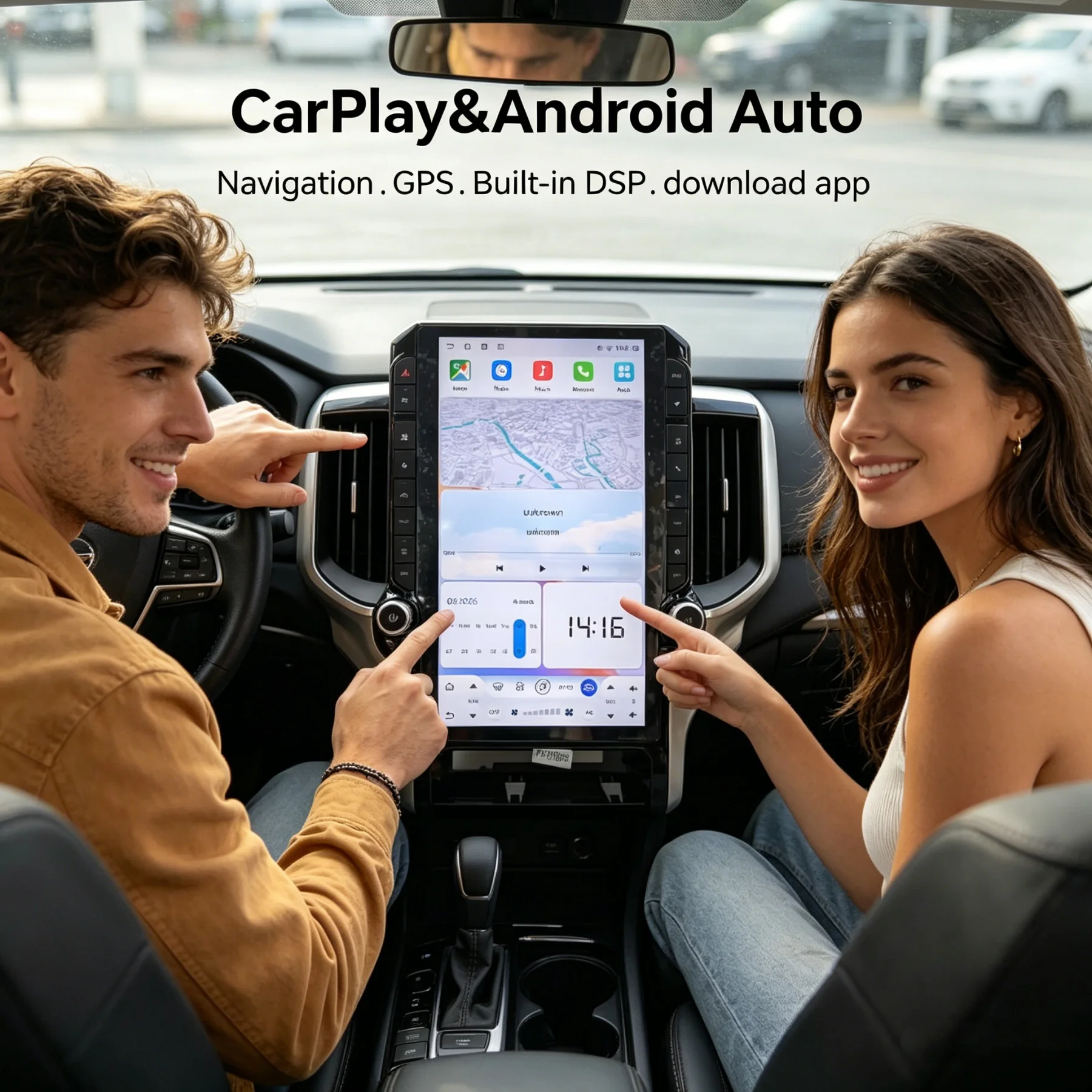 Qualcomm Android Screen Car Radio For Dodge Ram Trucks 2019~2023 Car Multimedia Player GPS Navigation CarPlay Auto Head Unit
Qualcomm Android Screen Car Radio For Dodge Ram Trucks 2019~2023 Car Multimedia Player GPS Navigation CarPlay Auto Head Unit