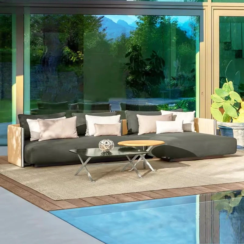 Уличный диван из ротанга, водонепроницаемая солнцезащитная мебель, вилла, двор, отель, терраса, уличная солнечная комната, алюминиевый сплав
Уличный диван из ротанга, водонепроницаемая солнцезащитная мебель, вилла, двор, отель, терраса, уличная солнечная комната, алюминиевый сплав