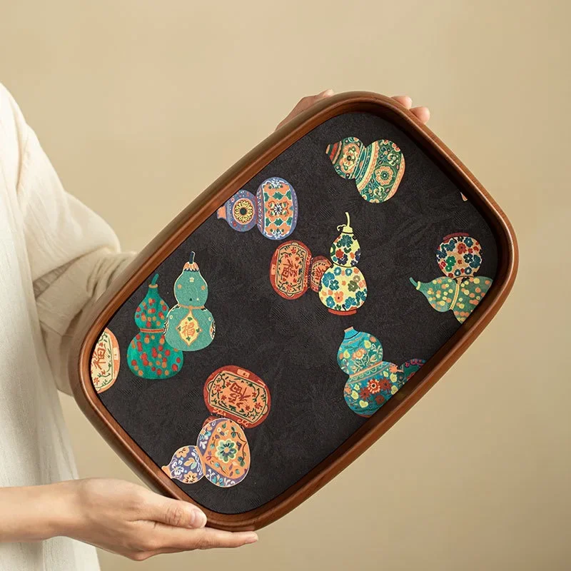 Fulu Brocade Tea Tray Chinese Dry Brew Home TeaTray Walnut Light Luxury Retro Tea Space Kung Fu TeaSet TeaPot Stove Insulation
Fulu Brocade Tea Tray Chinese Dry Brew Home TeaTray Walnut Light Luxury Retro Tea Space Kung Fu TeaSet TeaPot Stove Insulation