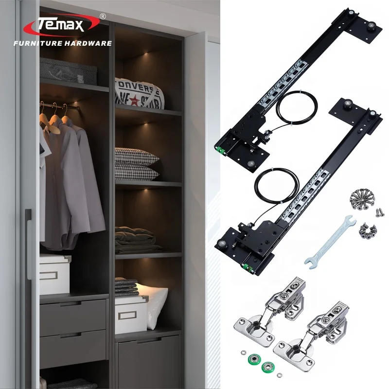 STLF M73G New Space-Saving Pocket Sliding Door System for Furniture Pocket Door and Room Division
STLF M73G New Space-Saving Pocket Sliding Door System for Furniture Pocket Door and Room Division