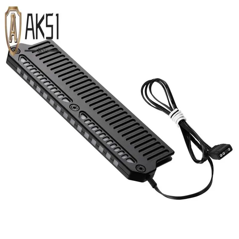 AK51-DDR4 DDR5 Радиатор оперативной памяти Охладитель охлаждающего жилета для памяти Алюминиевый радиатор со световой полосой и 9 Wthermal Pad Простой в использовании
AK51-DDR4 DDR5 Радиатор оперативной памяти Охладитель охлаждающего жилета для памяти Алюминиевый радиатор со световой полосой и 9 Wthermal Pad Простой в использовании