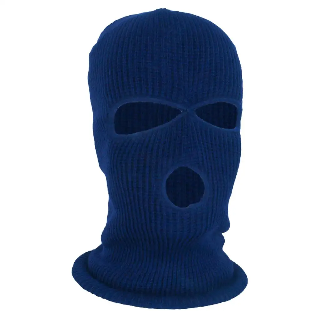 Knitted 3 Hole Ski Mask Neck Warmer Full Face Cover Unisex Winter Balaclava Beanie for Outdoor Sports
Knitted 3 Hole Ski Mask Neck Warmer Full Face Cover Unisex Winter Balaclava Beanie for Outdoor Sports