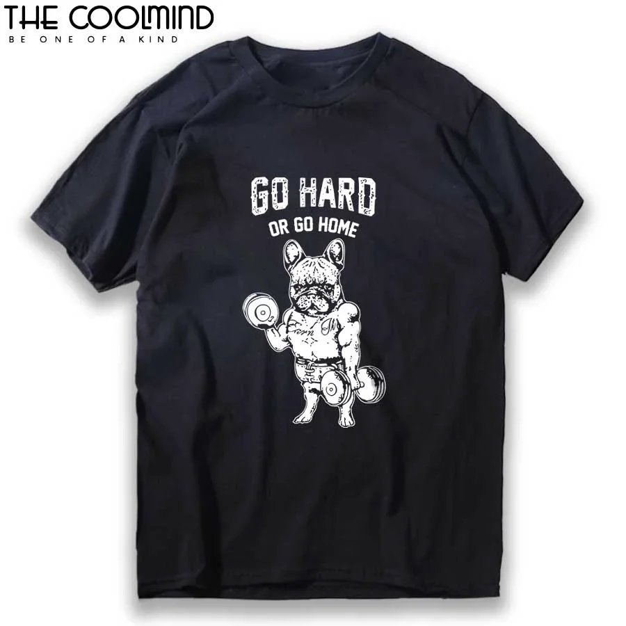 Мужская футболка COOLMIND PU0118A с принтом французского бульдога из 100% хлопка, повседневная мужская футболка с круглым вырезом, летняя крутая футболка
Мужская футболка COOLMIND PU0118A с принтом французского бульдога из 100% хлопка, повседневная мужская футболка с круглым вырезом, летняя крутая футболка