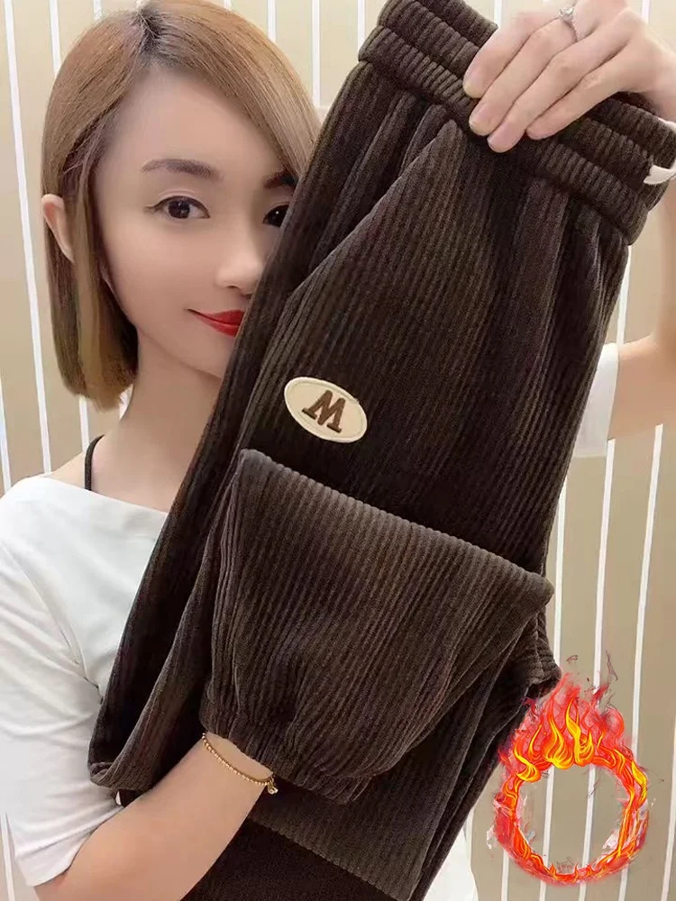 Faionable Thiened High Waist Casual Pants Korean Sle Commute Harlan Pants Loose Fit Slimming Versatile Autumn Spring Ne...
Faionable Thiened High Waist Casual Pants Korean Sle Commute Harlan Pants Loose Fit Slimming Versatile Autumn Spring Ne...
