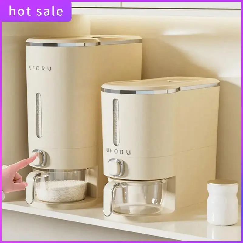 Sealed Rice Bucket Kitchen Rice Storage Box Moisture Proof Insect-Proof Flap Rice Bucket With Cup Durable Easy Install 5Kg
Sealed Rice Bucket Kitchen Rice Storage Box Moisture Proof Insect-Proof Flap Rice Bucket With Cup Durable Easy Install 5Kg