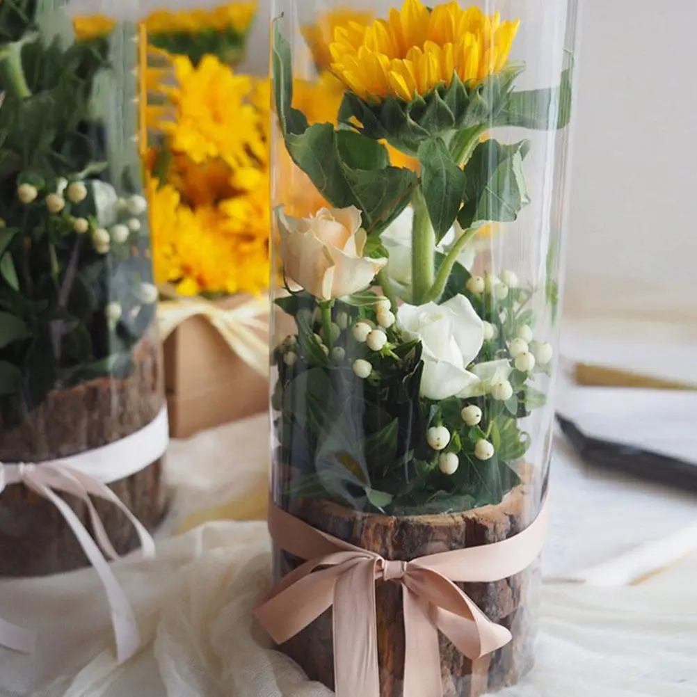 2pcs Flower Bucket 9cm*8cm Tree Stump Planter Rustic Style Flowerpot Wooden Barrel Small Plant Pot Decorative
2pcs Flower Bucket 9cm*8cm Tree Stump Planter Rustic Style Flowerpot Wooden Barrel Small Plant Pot Decorative