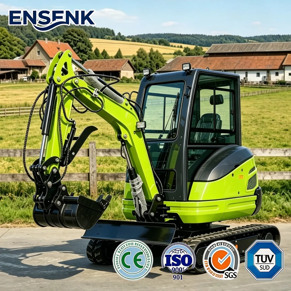 0.8/1.0Ton Mini Excavator With AttachmentsConstruction Equipment For Small FarmRetroexcavadoraManufacturer Direct
0.8/1.0Ton Mini Excavator With AttachmentsConstruction Equipment For Small FarmRetroexcavadoraManufacturer Direct