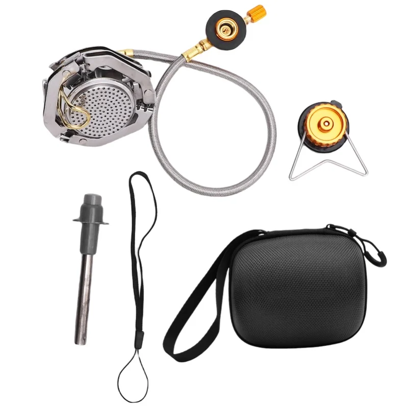 Portable Foldable Gas Stove With Ignition High Combustion Efficiency Split Windproof Camp Stove For Outdoor Picnic
Portable Foldable Gas Stove With Ignition High Combustion Efficiency Split Windproof Camp Stove For Outdoor Picnic
