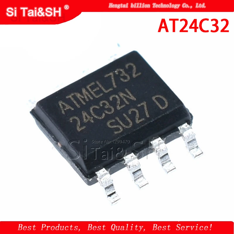 10PCS/Lot 24C32 AT24C32 AT24C32N at24c32 Waterproof shell
10PCS/Lot 24C32 AT24C32 AT24C32N at24c32 Waterproof shell