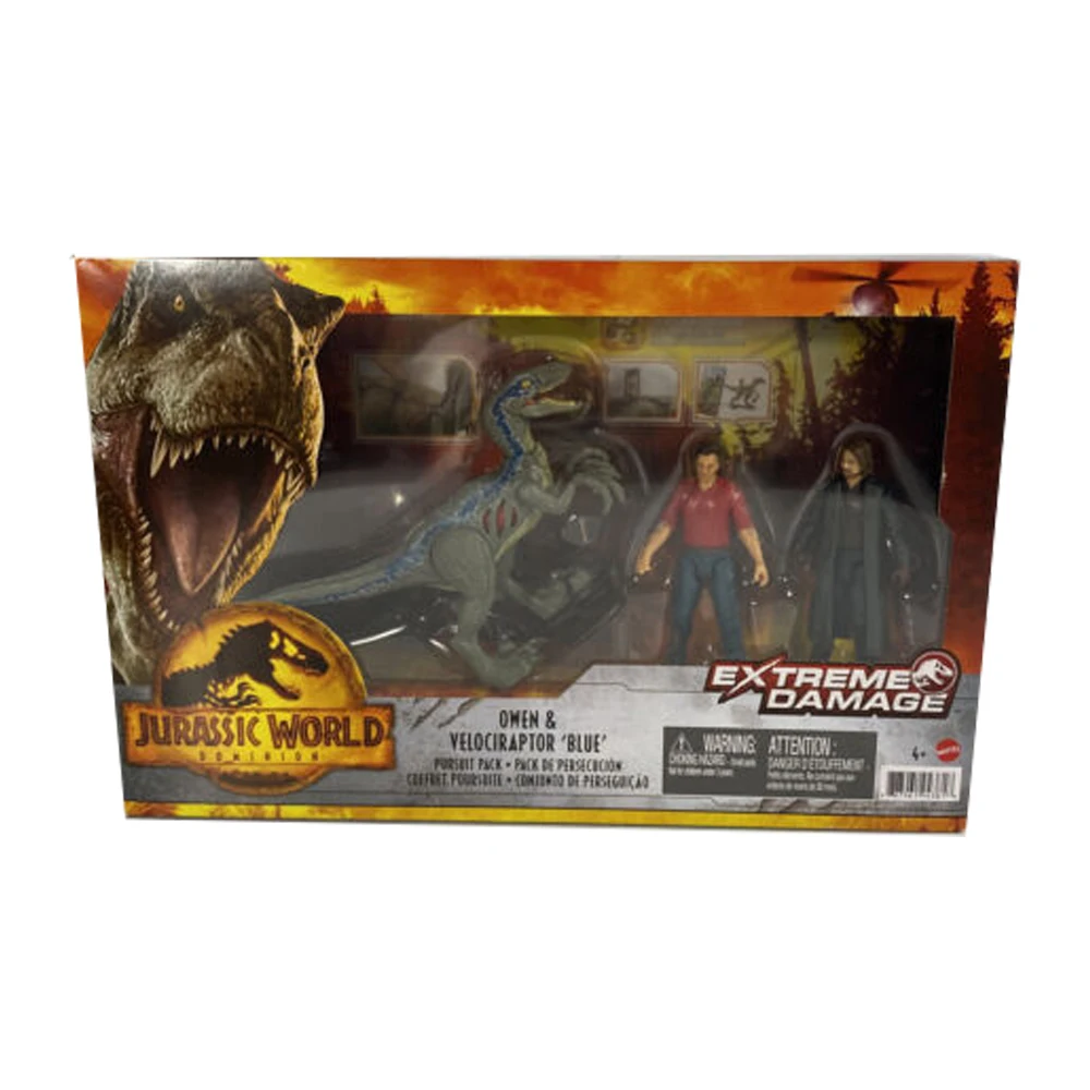 Jurassic World Dominion Owen Grady and Velociraptor Blue 3 Action Figures Children's Toys Collectible Figurines Toys for Boys
Jurassic World Dominion Owen Grady and Velociraptor Blue 3 Action Figures Children's Toys Collectible Figurines Toys for Boys
