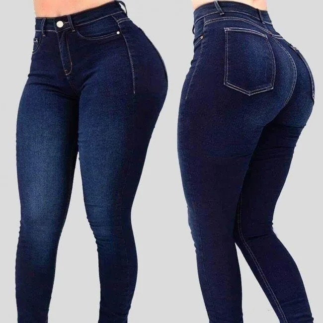 High Waist Slim Fit Pants Elastici Slimming Capri Pants Women's Jeans Cotton Stretch Denim High Waist Slim Pants
High Waist Slim Fit Pants Elastici Slimming Capri Pants Women's Jeans Cotton Stretch Denim High Waist Slim Pants