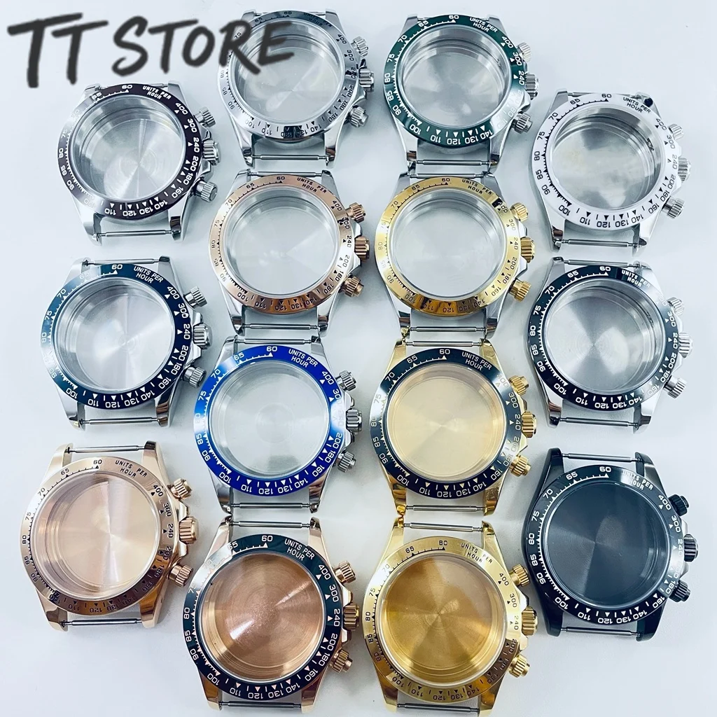 40mm VK63 Silvery/Gold Men's Watch with Steel Case, VK63 Movement, Watch Accessories, and Watch Parts. Fits 20mm Strap and Watch
40mm VK63 Silvery/Gold Men's Watch with Steel Case, VK63 Movement, Watch Accessories, and Watch Parts. Fits 20mm Strap and Watch