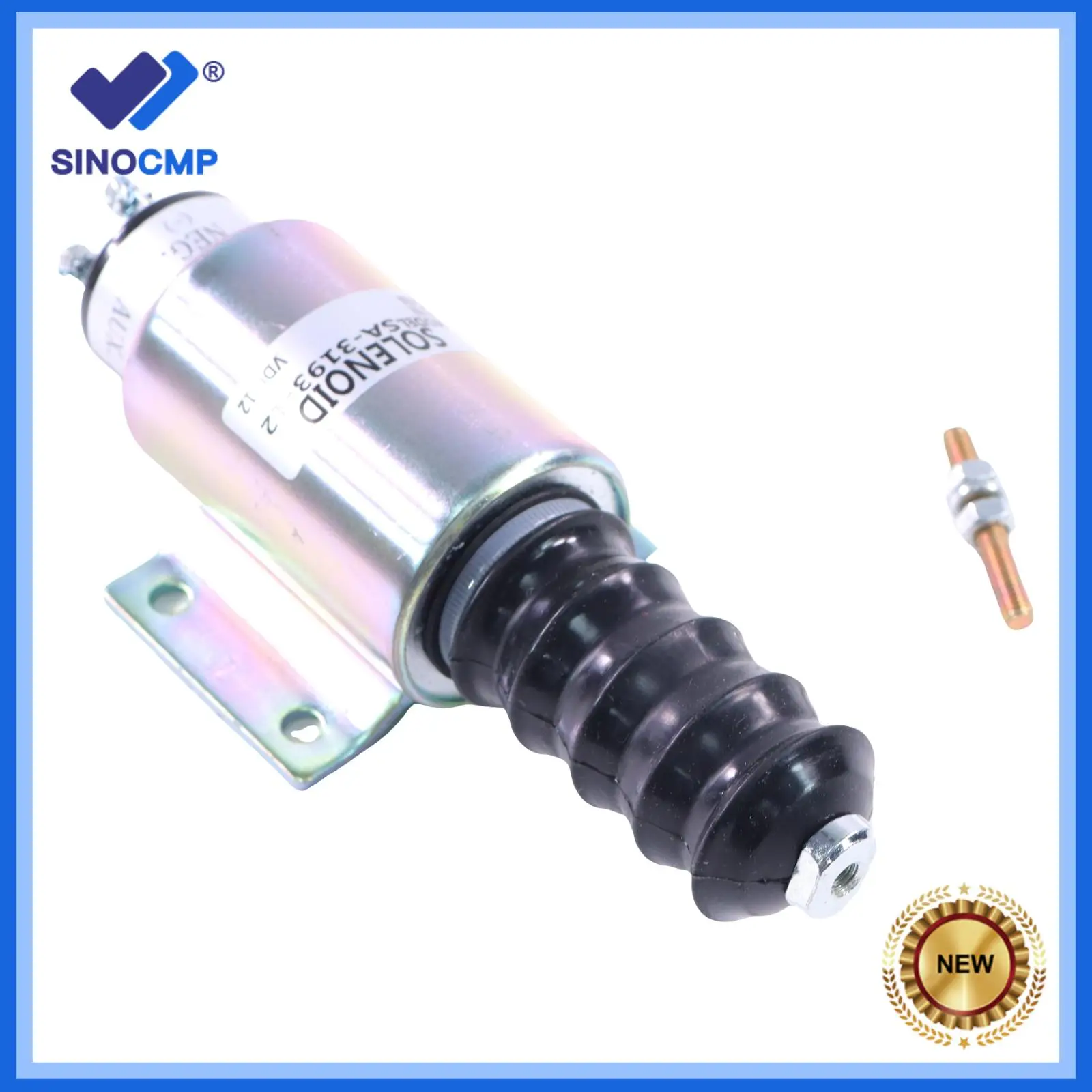 SINOCMP 2003-12E2U1B2S1A Электромагнитный клапан 12 В подходит для деталей двигателя Woodward, SA-3193-12V
SINOCMP 2003-12E2U1B2S1A Электромагнитный клапан 12 В подходит для деталей двигателя Woodward, SA-3193-12V