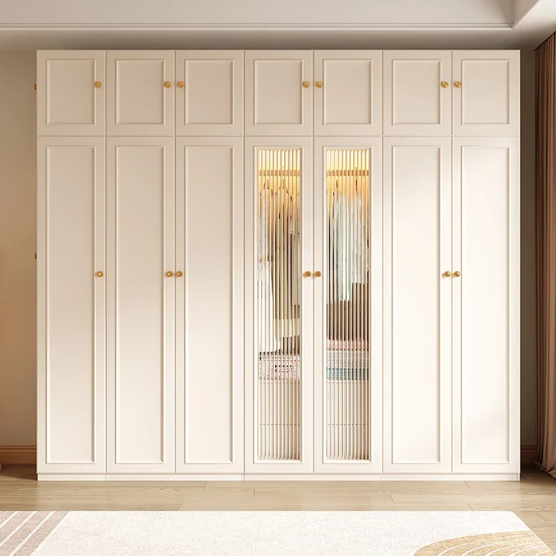 Handle Medium Doors Wardrobes Tall Luxury Women Dressing Clothes Open Wardrobes Bedroom Storage Rack Guarda Roupa Home Furniture 
Handle Medium Doors Wardrobes Tall Luxury Women Dressing Clothes Open Wardrobes Bedroom Storage Rack Guarda Roupa Home Furniture
