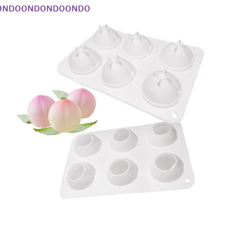 6 Cavity Peach Silicone Cake Baking Mold For Chocolate Mousse Ice Cream Jelly Pudding Pastry Dessert Bread Soap Decorating Tools
6 Cavity Peach Silicone Cake Baking Mold For Chocolate Mousse Ice Cream Jelly Pudding Pastry Dessert Bread Soap Decorating Tools