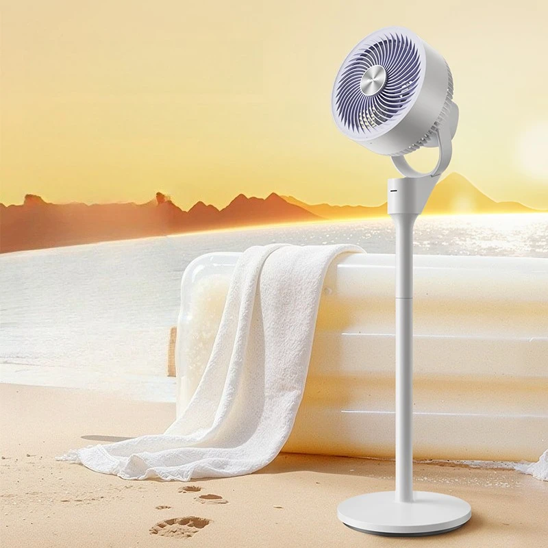 Energy Efficient DC Voice Control Air Circulator Fan with 6 Speeds 8H Timer Touch Control Easy Clean Antibacterial Floor Fan
Energy Efficient DC Voice Control Air Circulator Fan with 6 Speeds 8H Timer Touch Control Easy Clean Antibacterial Floor Fan