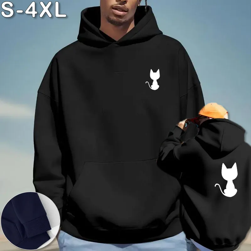 New Men's and Women's Cat Printed Hoodies, Sports and Leisure Hoodies, Neutral Autumn/Winter Warm Hoodies
New Men's and Women's Cat Printed Hoodies, Sports and Leisure Hoodies, Neutral Autumn/Winter Warm Hoodies