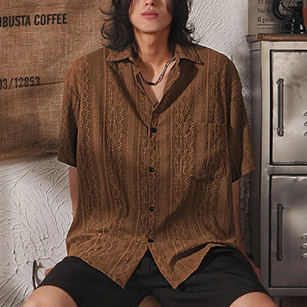 Men Fashion Solid Cross Short Sleev Shirt Sexy Thin V-Neck Chiffon Pullover Male Comfortable Tops Tees Solid Color T-Shirts
Men Fashion Solid Cross Short Sleev Shirt Sexy Thin V-Neck Chiffon Pullover Male Comfortable Tops Tees Solid Color T-Shirts