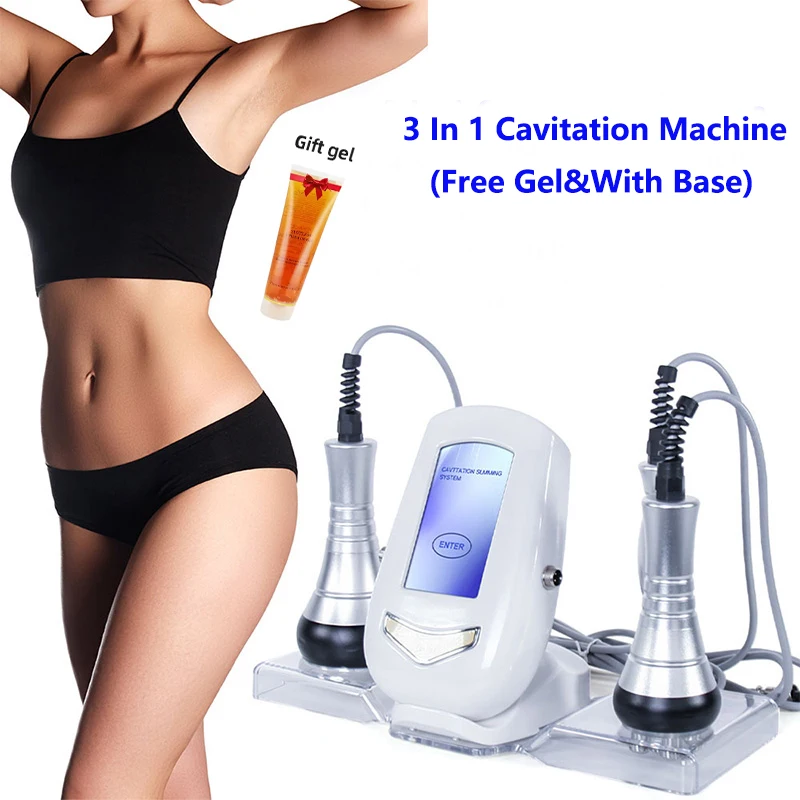 3 In 1 40K Cavitation Machine Body Slimming Skin Care Tool(Free Gel&With Base)
3 In 1 40K Cavitation Machine Body Slimming Skin Care Tool(Free Gel&With Base)