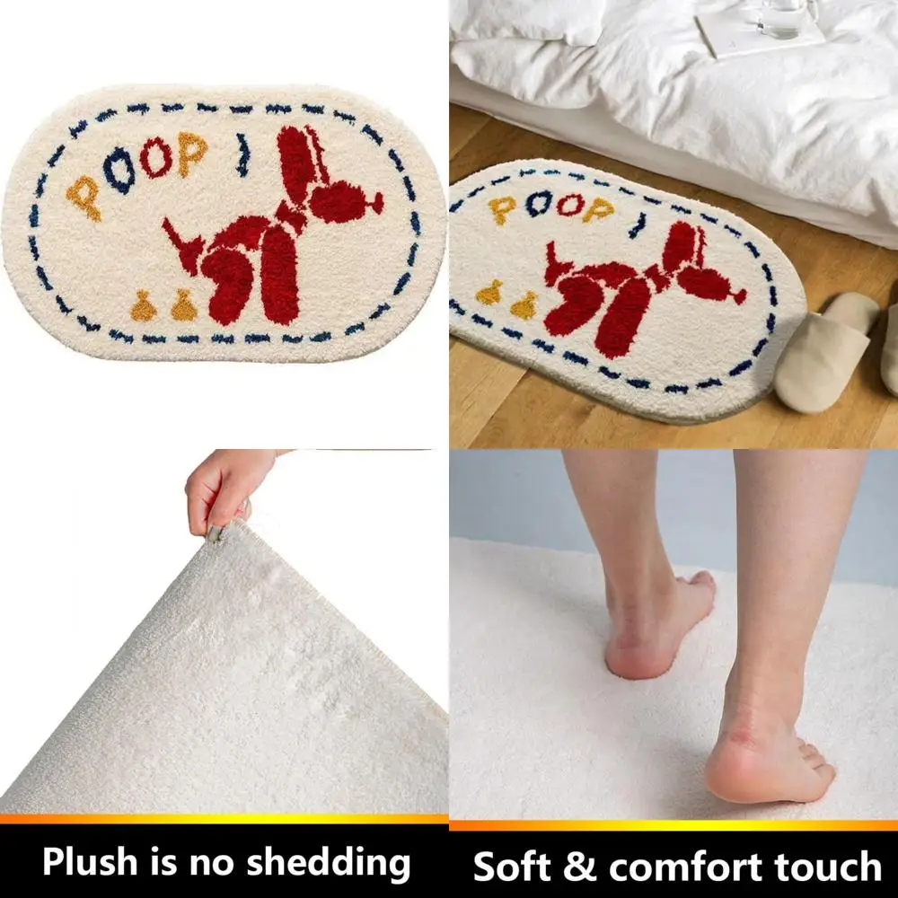 adorable cartoon puppy bath mats - soft, absorbent, non-slip for kids' bathroom, shower, and doorway
adorable cartoon puppy bath mats - soft, absorbent, non-slip for kids' bathroom, shower, and doorway