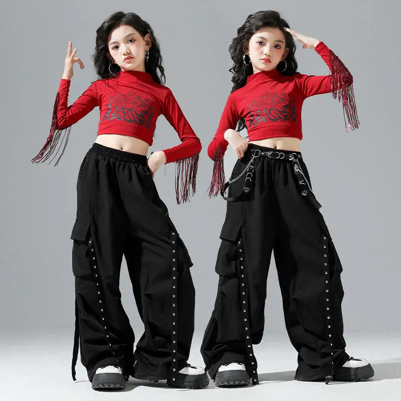 Kawaii Girl Fashion Model Performance Costume T-Shirt Pants Student Casual Dance Costume Tops 2-Piece Set Children's Clothing
Kawaii Girl Fashion Model Performance Costume T-Shirt Pants Student Casual Dance Costume Tops 2-Piece Set Children's Clothing