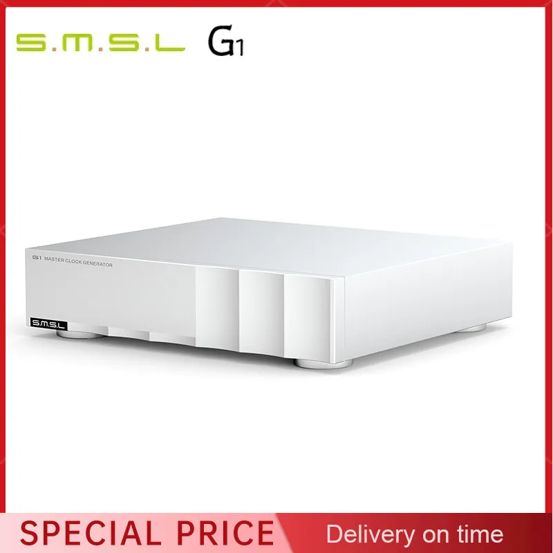 SMSL G1 External Master Clock High Precision OCXO Quad-Channel Clock Accuracy 10MHz for Decode CD Play
SMSL G1 External Master Clock High Precision OCXO Quad-Channel Clock Accuracy 10MHz for Decode CD Play