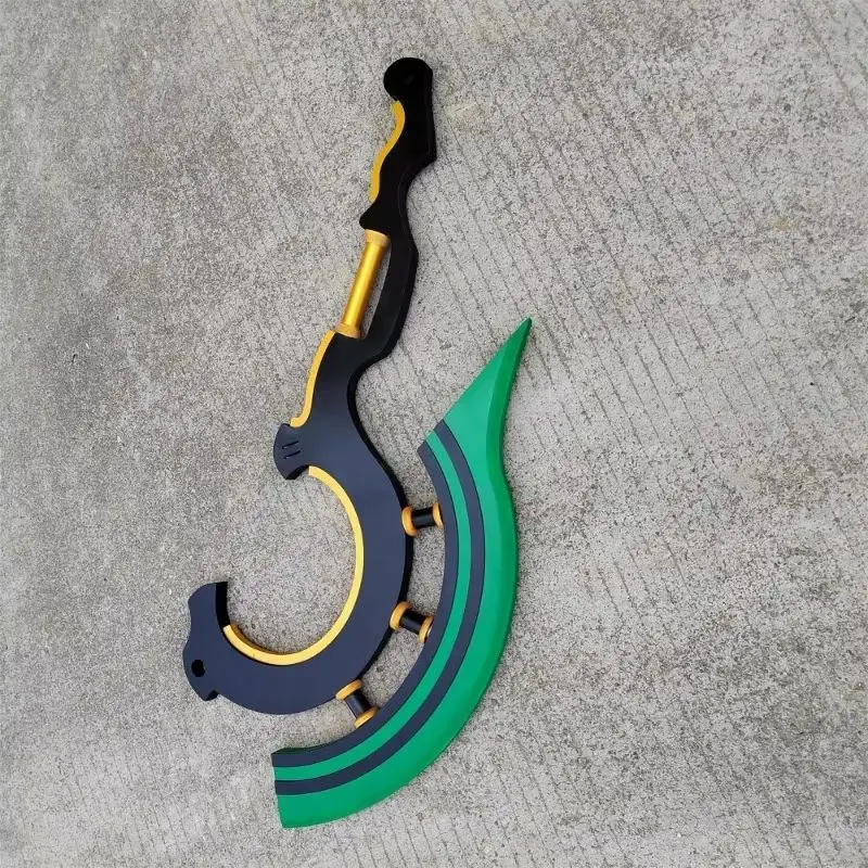 hot Anime Seraph of The End Mitsuba Sangu Hatchet Axe Cosplay Props Sickle Adults Halloween Christmas Fancy Party Accessories
hot Anime Seraph of The End Mitsuba Sangu Hatchet Axe Cosplay Props Sickle Adults Halloween Christmas Fancy Party Accessories