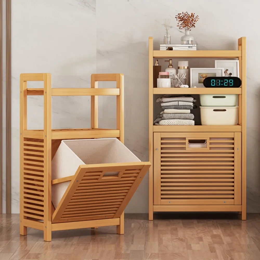 Laundry Hamper Bathroom Rack High-capacity Bamboo Laundry Baskets With Shelf With Tilt Out Basket Wooden Storage Hamper Racks
Laundry Hamper Bathroom Rack High-capacity Bamboo Laundry Baskets With Shelf With Tilt Out Basket Wooden Storage Hamper Racks