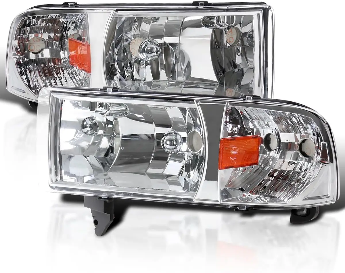 1 шт. хромированный корпус, прозрачные линзы, фары, совместимые с Dodge Ram 1500 1994-2001, Dodge Ram 2500 3500, L + R, пара головок
1 шт. хромированный корпус, прозрачные линзы, фары, совместимые с Dodge Ram 1500 1994-2001, Dodge Ram 2500 3500, L + R, пара головок