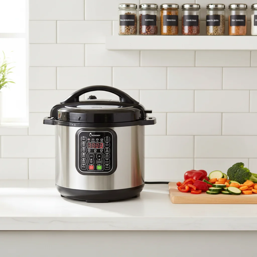 8L Electric Stainless Steel Pressure Cooker 5-in-1 Auto Cooking Multifunctional High-Efficiency Energy-Saving Household Rice
8L Electric Stainless Steel Pressure Cooker 5-in-1 Auto Cooking Multifunctional High-Efficiency Energy-Saving Household Rice